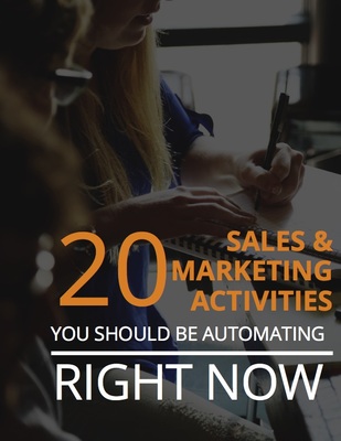 20 Sales and Marketing Activities Cover Page